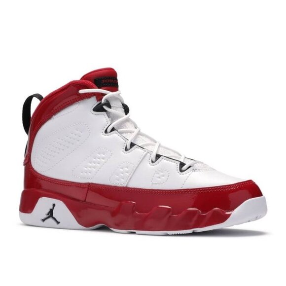 Nike Other - NIKE Kid's Jordan 9 Retro White Gym Red (PS) Size 12C